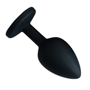 Plug Anal Pequeno Em Silicone Com Pedra Vibe Toys