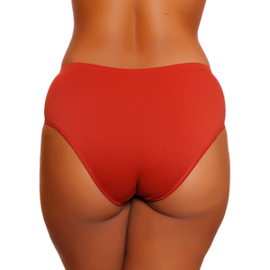 Calcinha Estilo Tanga Canelada Lutestil