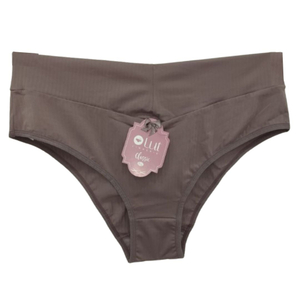 Calcinha Classic Cintura Alta Em Poliamida Lut Lingerie