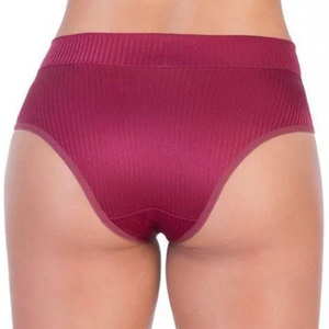 Calcinha Classic Cintura Alta Em Poliamida Lut Lingerie
