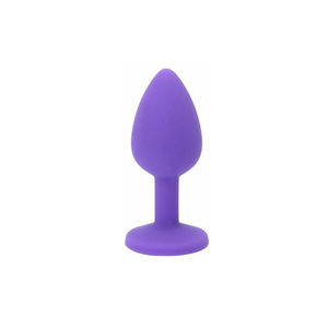 Plug Anal Pequeno 7,3 X 3 Cm Em Silicone Vibe Toys
