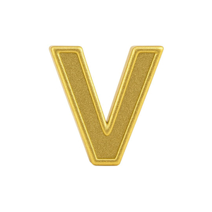 Letras Para Personalizar Douradas Em Metal Yaffa Lingerie