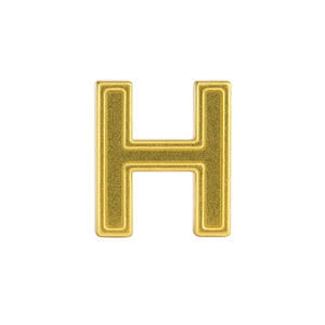 Letras Para Personalizar Douradas Em Metal Yaffa Lingerie