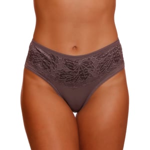 Calcinha Ultrafirmadora Cintura Alta Com Renda Nayane