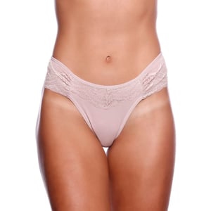 Calcinha Bombom Fio Duplo Com Renda Linha Charme Nayane
