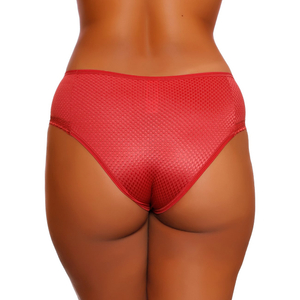 Calcinha Plus Size Tanga Alta Laterais Renda Nayane