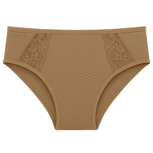 Calcinha Estilo Biquini Com Renda Na Frente Nayane