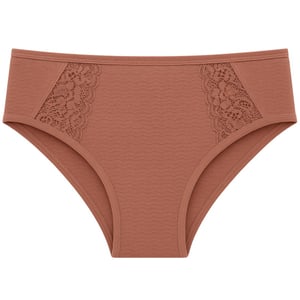 Calcinha Estilo Biquini Com Renda Na Frente Nayane