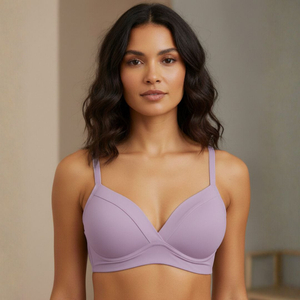 Sutiã Liso Reforçado Com Bojo Corpo Nú