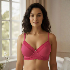 Sutiã Sem Bojo Com Aro Meia Taça Nayane