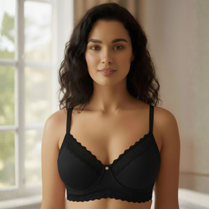 Sutiã Sem Bojo Com Aro Meia Taça Nayane