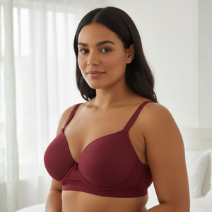 Sutiã Confort Plus Size Liso Com Bojo Dy Girl