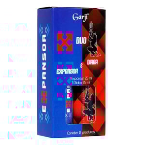 Duo Expansor E Diaba Gel Para Massagem 25ml Garji