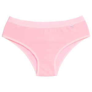 Calcinha Lisa Detalhe Elástico Na Cintura Nassama