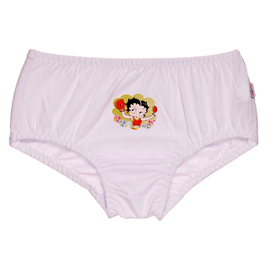 Calcinha Infantil Lisa Em Algodão Nassama