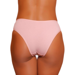 Calcinha Em Cotton Larga Lisa Mel Nassama