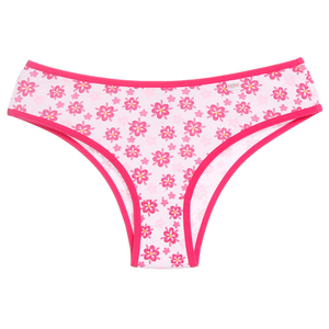 Calcinha De Cotton Estampada Nassama