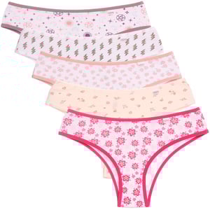 Calcinha De Cotton Estampada Nassama