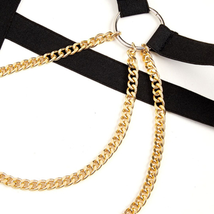 Harness Masculino Em Couro E Metal Vibe Toys