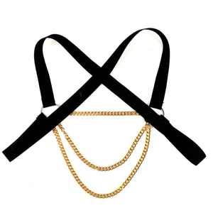 Harness Masculino Em Couro E Metal Vibe Toys