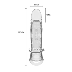 Capa Peniana 8.7 Com Anel Para Escroto Pretty Love
