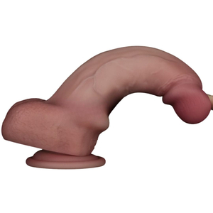 Pênis Realístico 8.0 Dupla Densidade Com Controle Remoto Love Toy