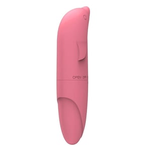 Vibrador Golfinho Plástico Liso Colors Youvibe