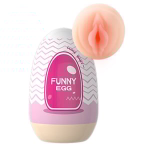 Masturbador Formato Vagina Funny Egg Pink Lilo