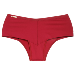 Calcinha Cintura Alta Bianca Com Tecido Duplo Edima