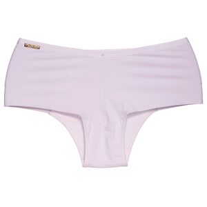 Calcinha Cintura Alta Bianca Com Tecido Duplo Edima