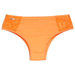 Calcinha Tanga Nana Em Microfibra Detalhe De Renda Edima