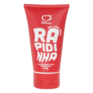 Rapidinha Gel Umectante Lubrificante Beijável Hot 30g Sexy Fantasy