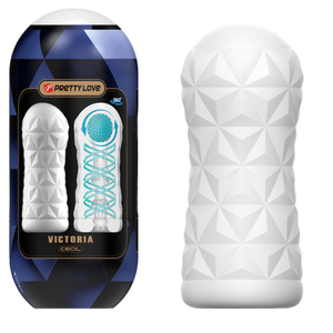 Masturbador Big Egg Victoria Com Texturas Massageadoras Pretty Love