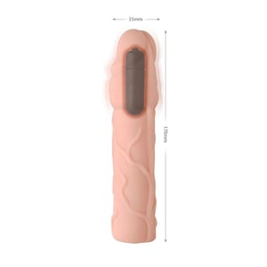 Fantastic Extender Capa Peniana Com Vibrador 17x3,5cm Vibe Toys