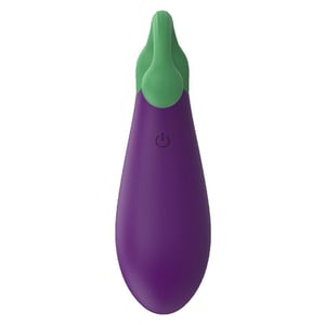 Beringela Vibrador Silicone 9 Vibrações Via Aplicativo Vibe Toys