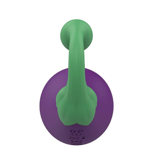 Beringela Vibrador Silicone 9 Vibrações Via Aplicativo Vibe Toys