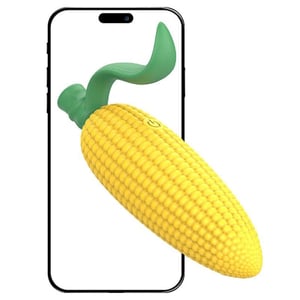 Milho Vibrador Silicone 9 Vibrações Via Aplicativo Vibe Toys