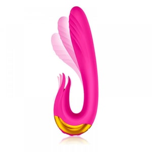 Vibrador Charme Spear Com Estimulador Clitoriano 10 Níveis De Vibração Hantewei