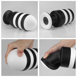 Plug Anal Com Listras 19,5 X 7,7 Cm Linha X-missioner Lovetoy