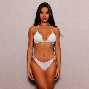 Biquíni Cortininha Dupla Face Trançado Linha Premium