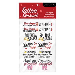 Sexy Tattoo Frases Ousadas Emojis Variados Sedux