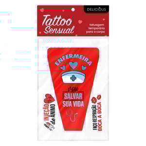 Tattoo Sensual Frases Ousadas Enfermeira Delicious