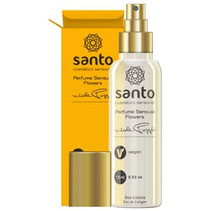 Perfume Sensual Flowers Nicole Puzzi 15ml Santo