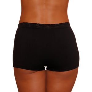 Calcinha Boxer De Algodão Ana Com Renda Ce&dy Lingerie