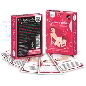Baralho Kama Sutra 50 Cartas Diversão Ao Cubo