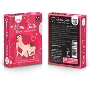 Baralho Kama Sutra 50 Cartas Diversão Ao Cubo