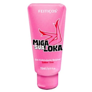 Miga Sua Loka Gel Estimulante Beijável 15g Linha 10 De 10 Feitiços Aromáticos