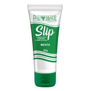 Slip Gel Lubrificante Aromatizado à Base D'água 20g Pau Brasil