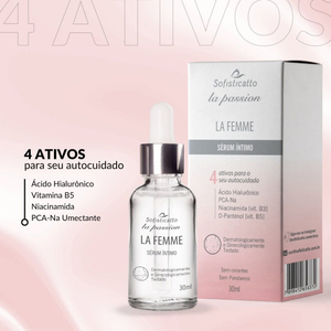 La Femme Sérum íntimo Clareador E Hidratante 30 Ml Linha La Passion Sofisticatto