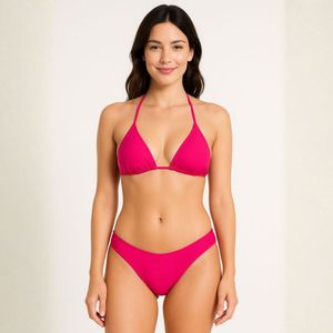 Biquíni Laís Cortininha Liso Fio Duplo Linha Premium Hangar Lingerie